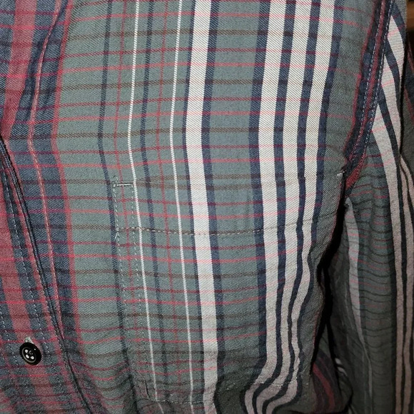 Madewell‎ Womens Classic Ex Boyfriend Rockvale Plaid Shirt Small - Picture 3 of 5